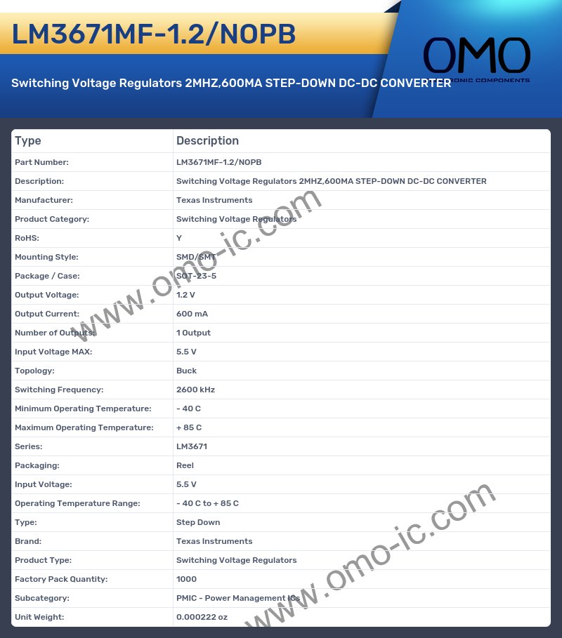 LM3671MF-1.2/NOPB