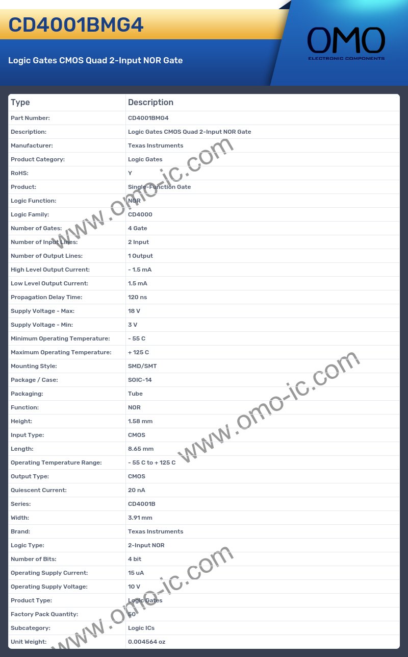 CD4001BMG4
