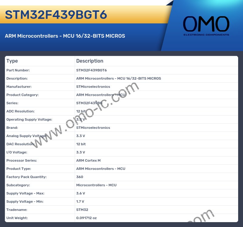 STM32F439BGT6