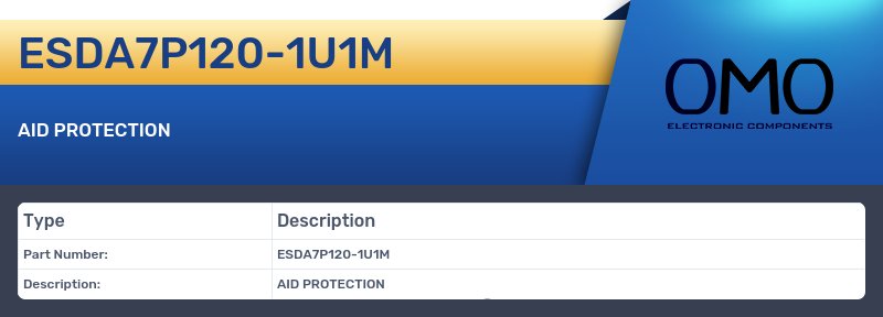 ESDA7P120-1U1M