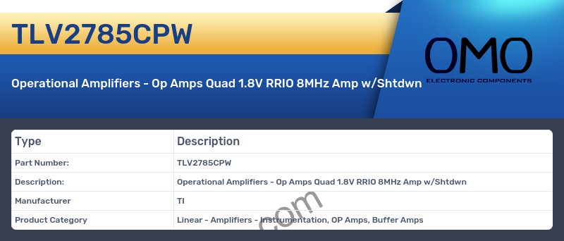 TLV2785CPW