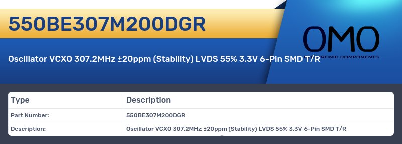 550BE307M200DGR