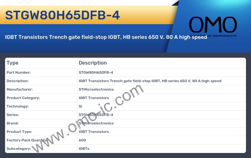 STGW80H65DFB-4