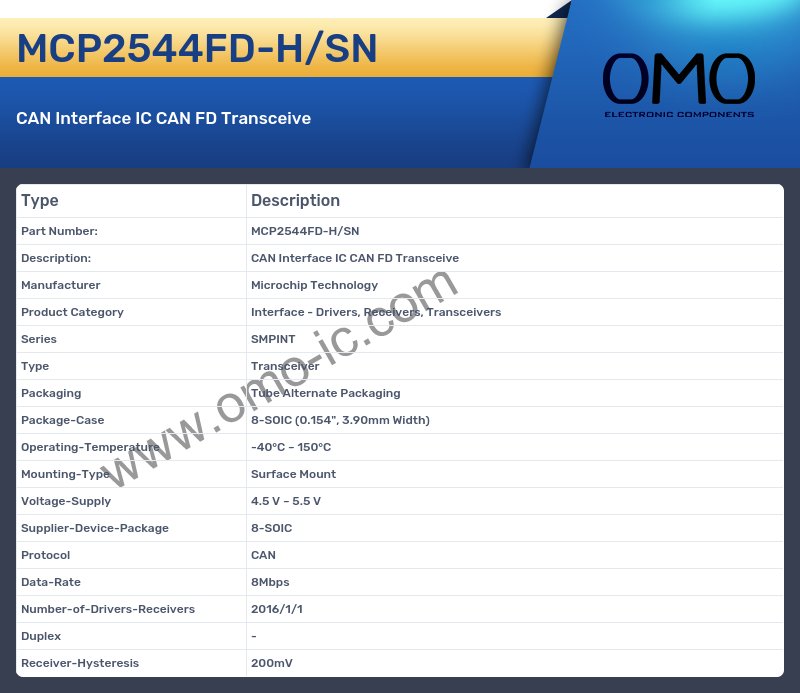 MCP2544FD-H/SN