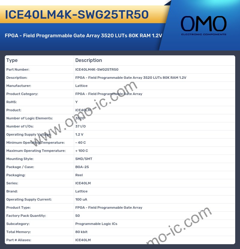 ICE40LM4K-SWG25TR50