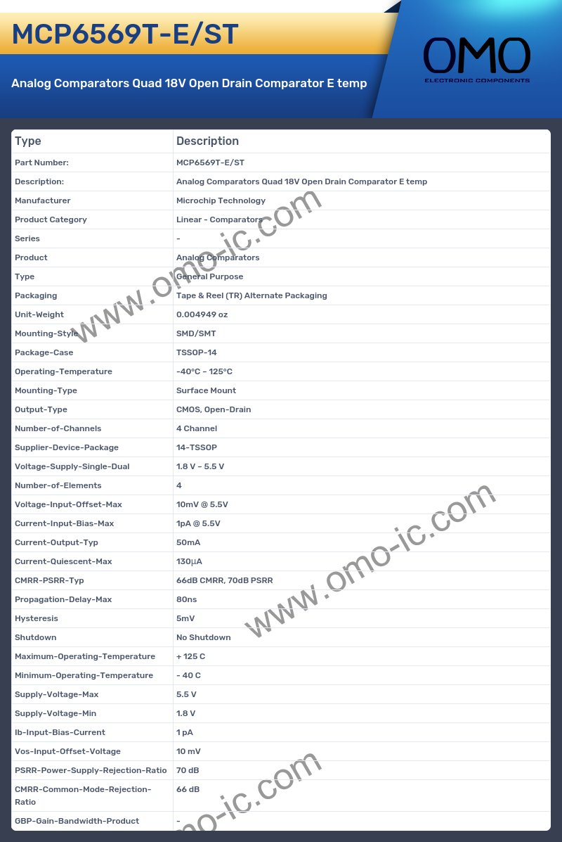 MCP6569T-E/ST