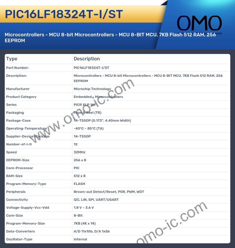 PIC16LF18324T-I/ST