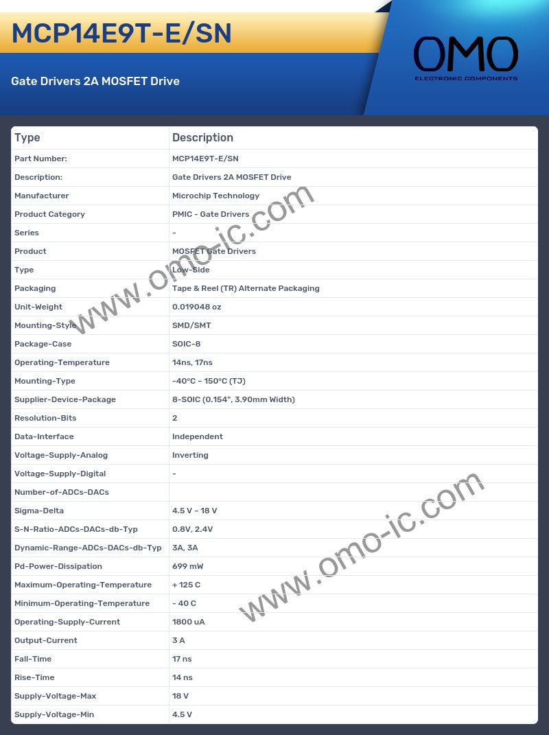 MCP14E9T-E/SN