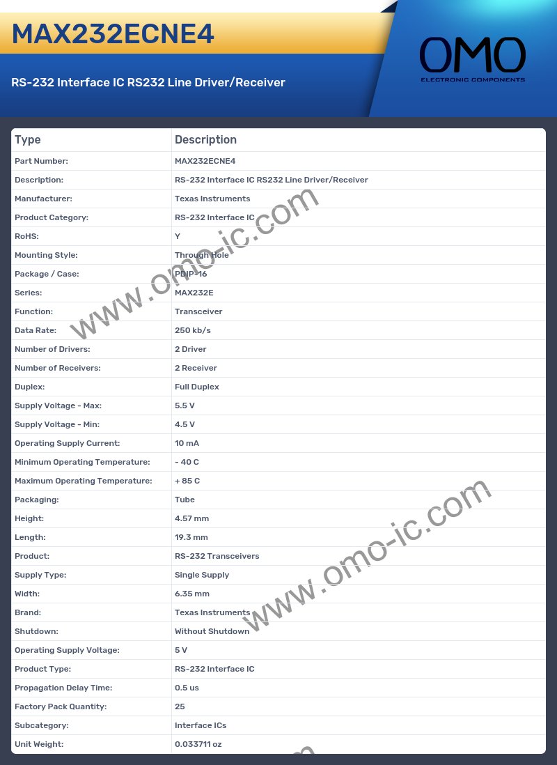 MAX232ECNE4