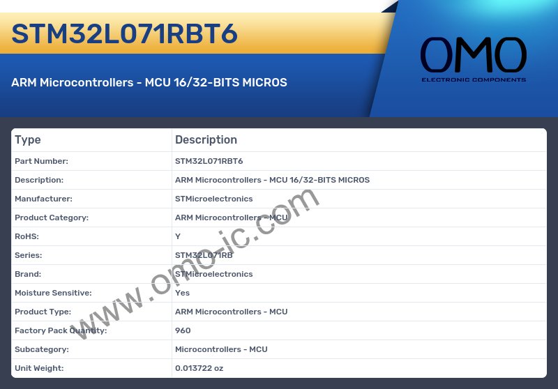 STM32L071RBT6