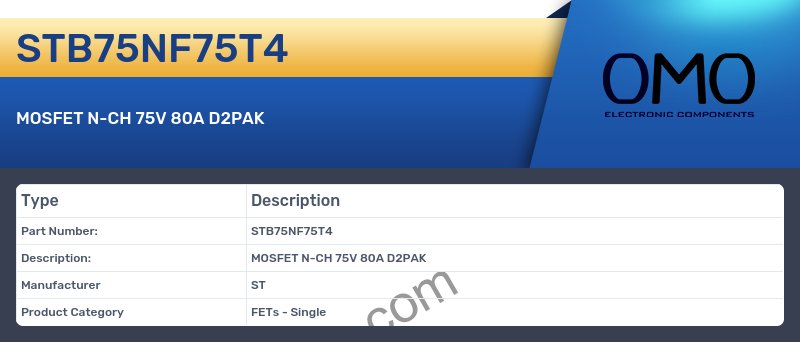 STB75NF75T4