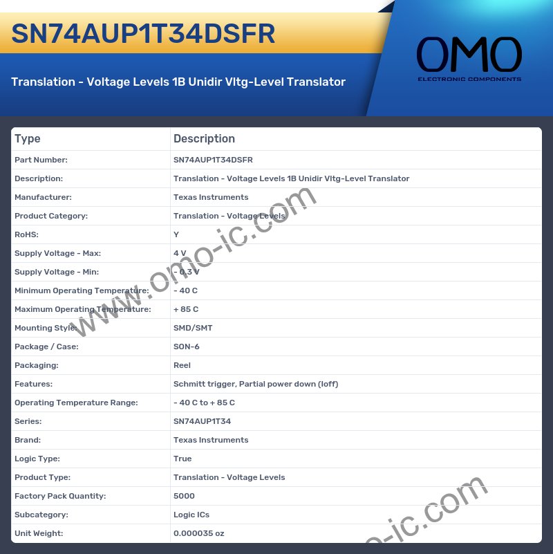 SN74AUP1T34DSFR