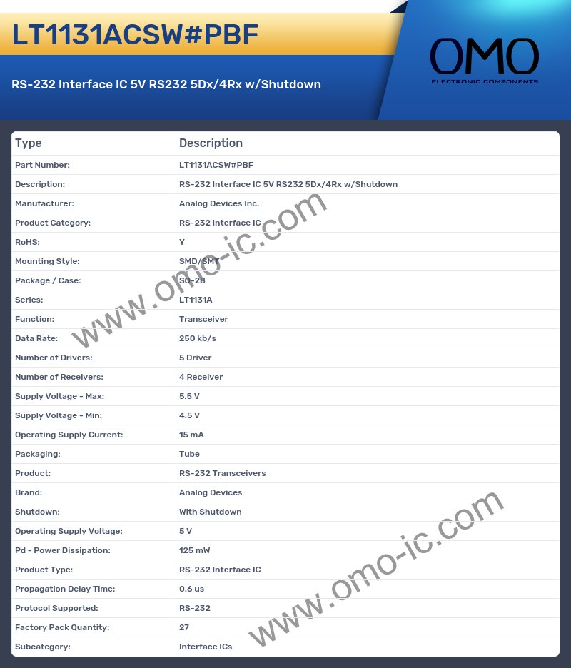 LT1131ACSW#PBF