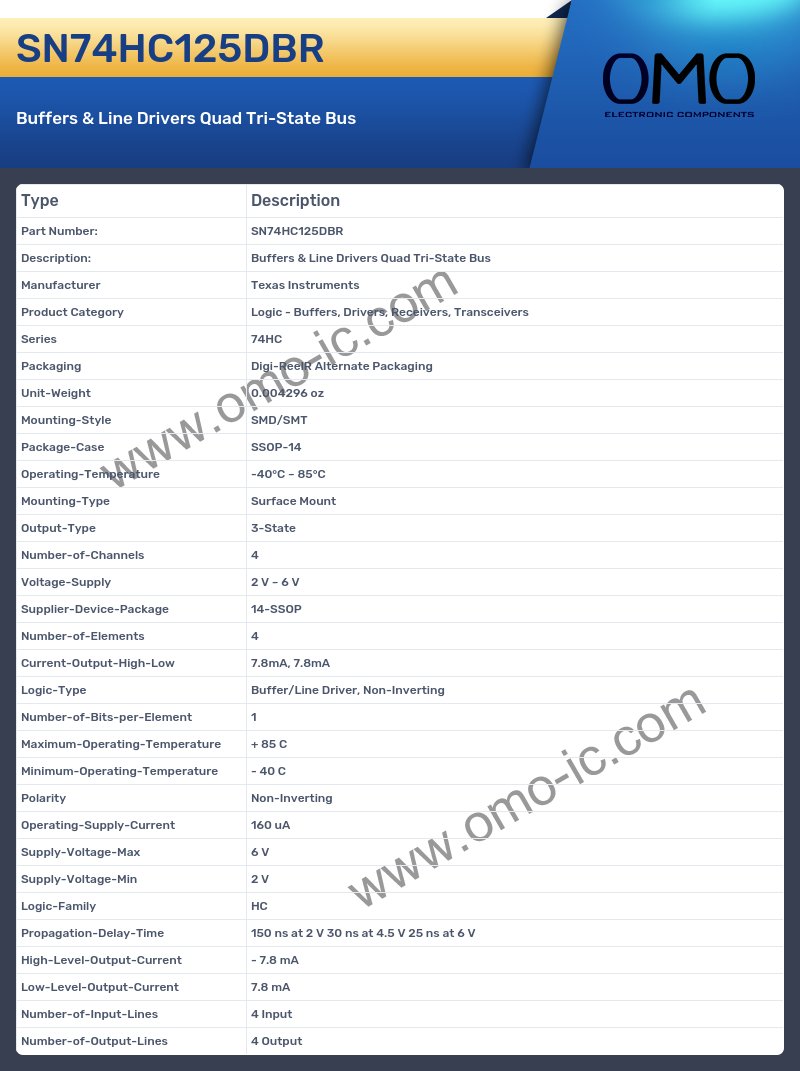 SN74HC125DBR