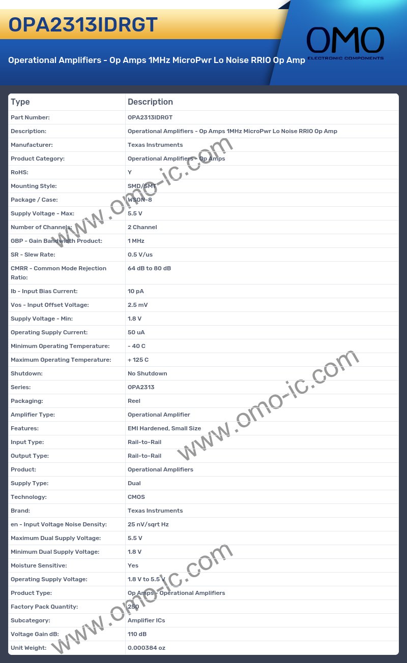 OPA2313IDRGT