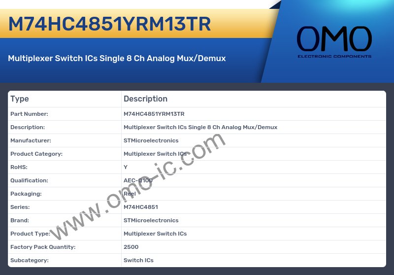 M74HC4851YRM13TR