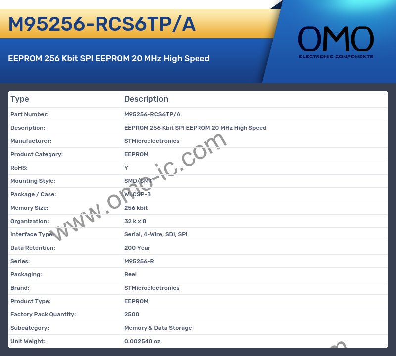 M95256-RCS6TP/A