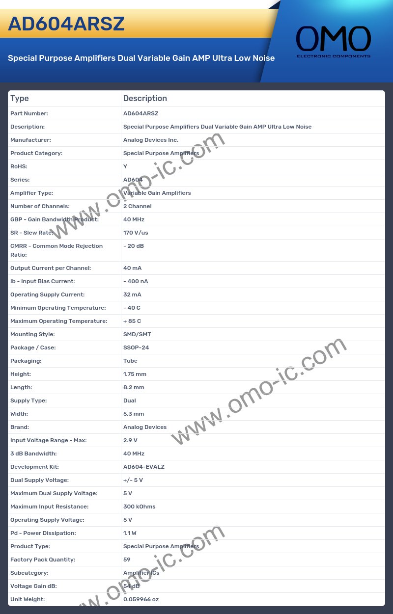 AD604ARSZ