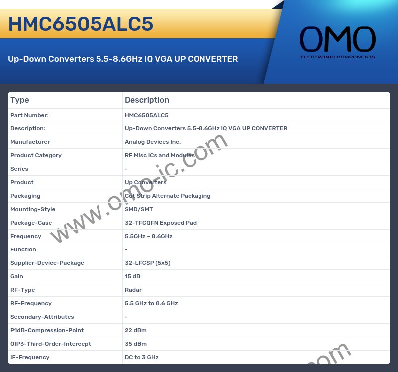 HMC6505ALC5