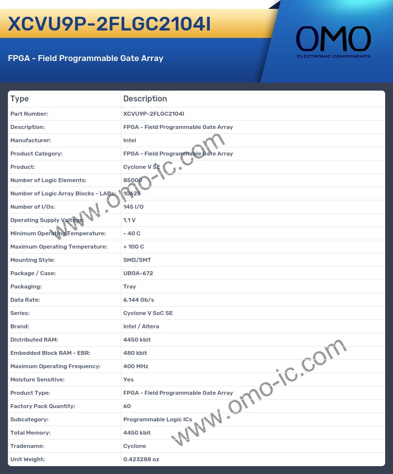XCVU9P-2FLGC2104I