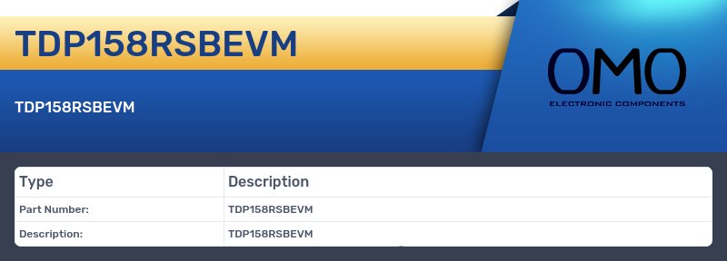 TDP158RSBEVM