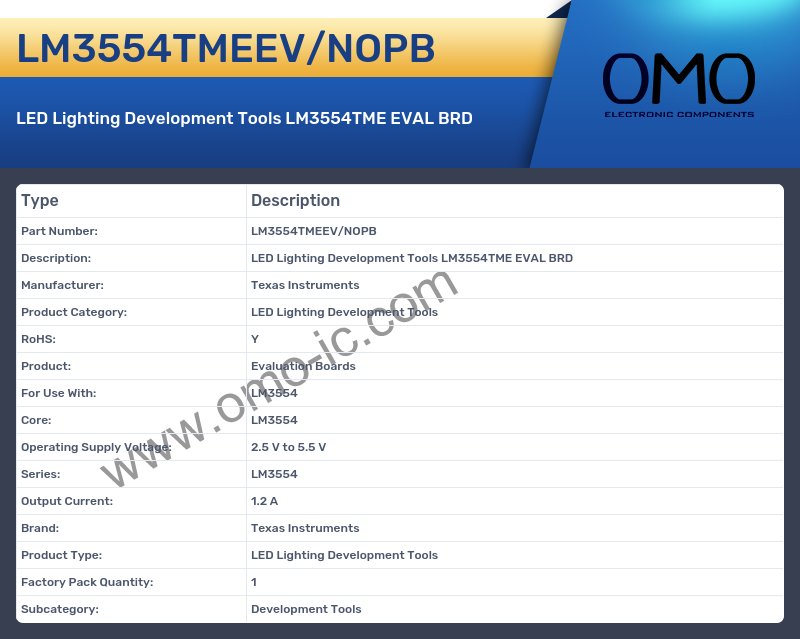 LM3554TMEEV/NOPB