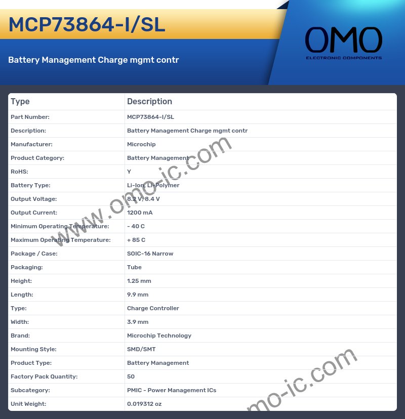 MCP73864-I/SL