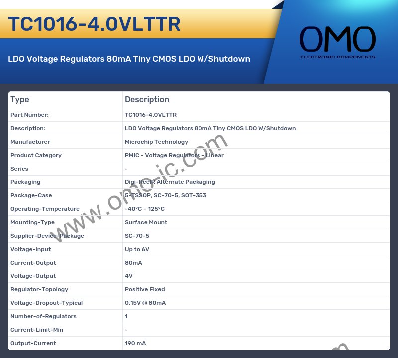 TC1016-4.0VLTTR