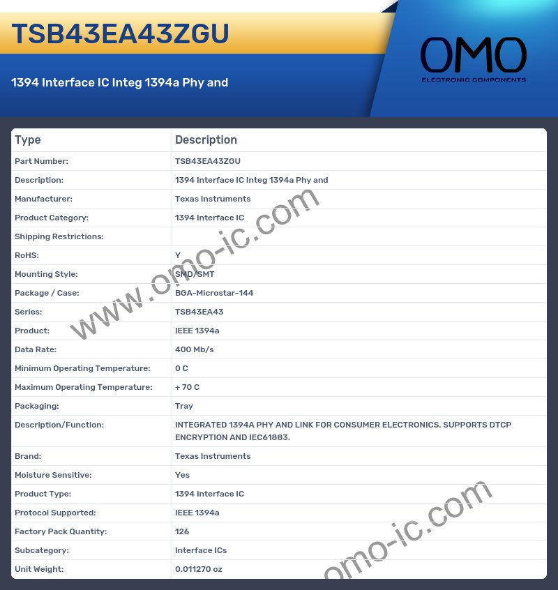 TSB43EA43ZGU