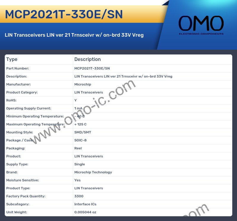 MCP2021T-330E/SN