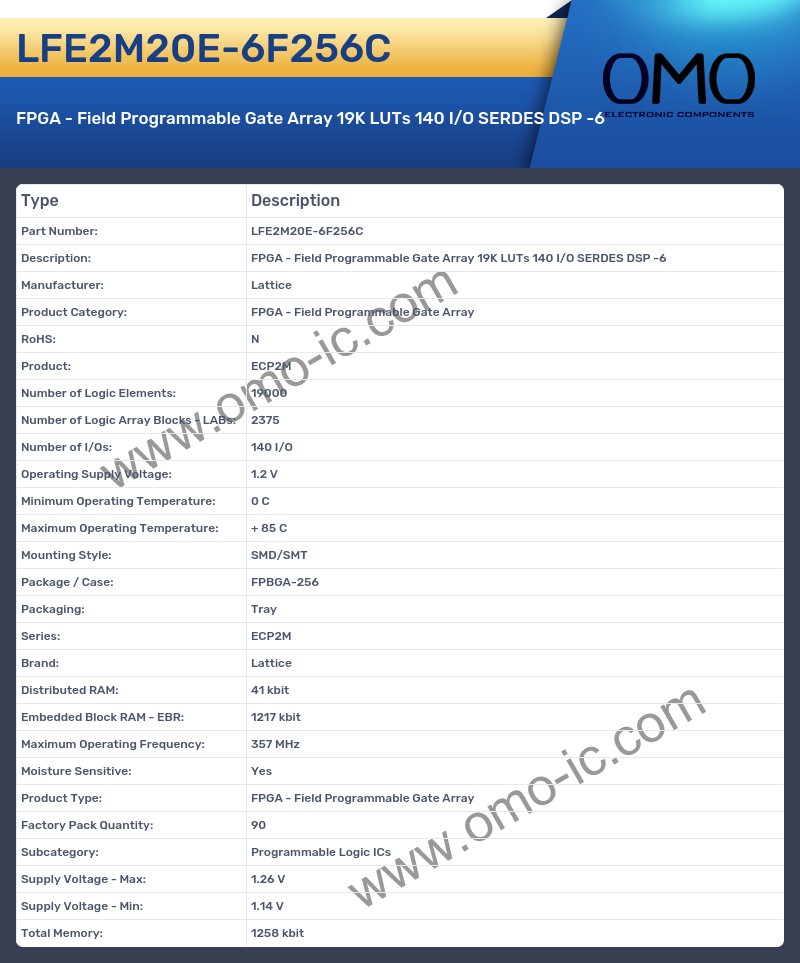 LFE2M20E-6F256C