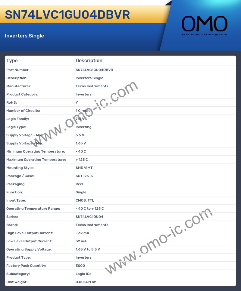 SN74LVC1GU04DBVR