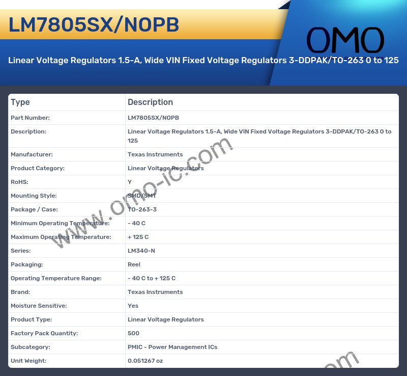 LM7805SX/NOPB