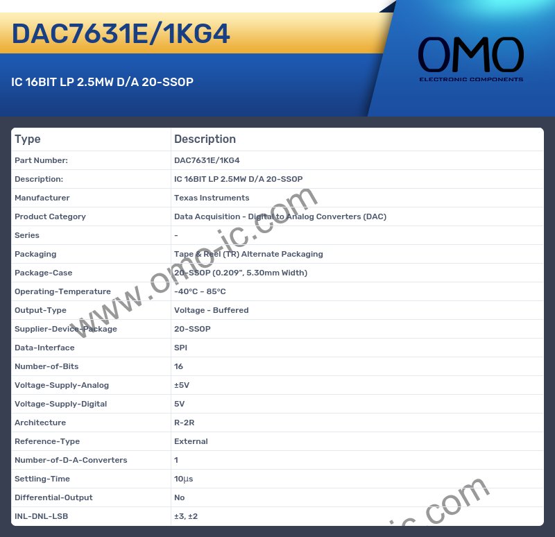 DAC7631E/1KG4