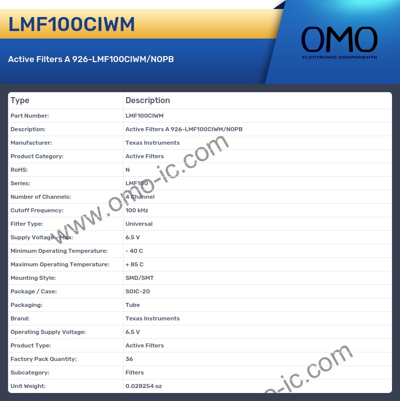 LMF100CIWM
