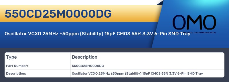 550CD25M0000DG