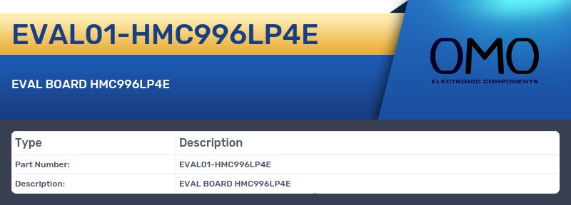 EVAL01-HMC996LP4E