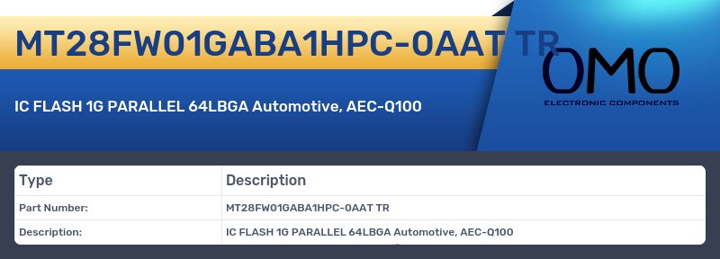 MT28FW01GABA1HPC-0AAT TR