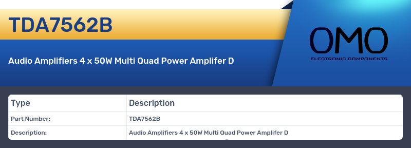 TDA7562B