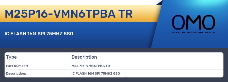 M25P16-VMN6TPBA TR