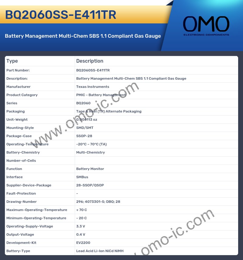 BQ2060SS-E411TR