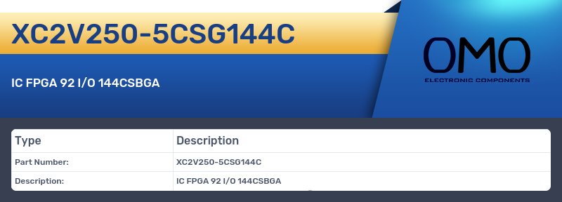 XC2V250-5CSG144C