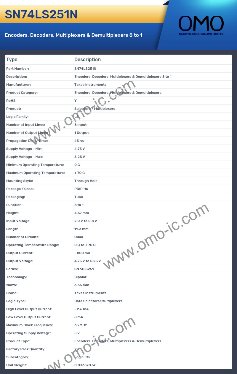 SN74LS251N