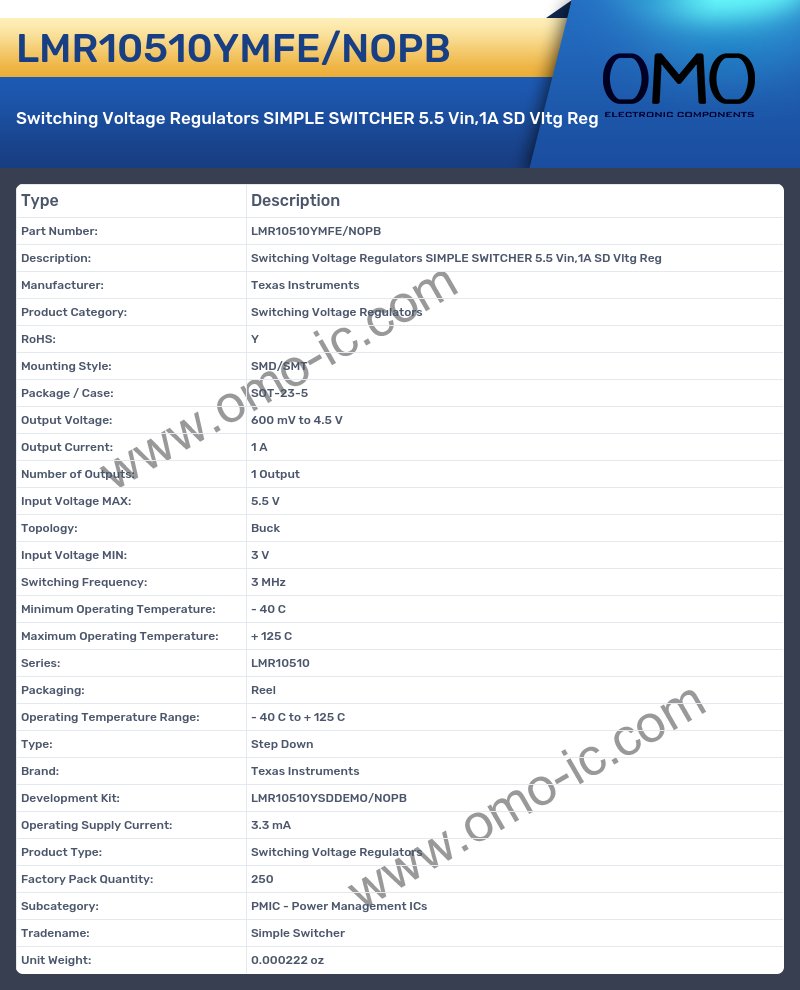 LMR10510YMFE/NOPB