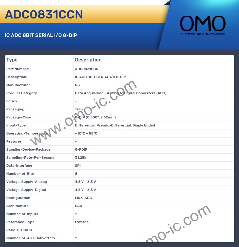 ADC0831CCN