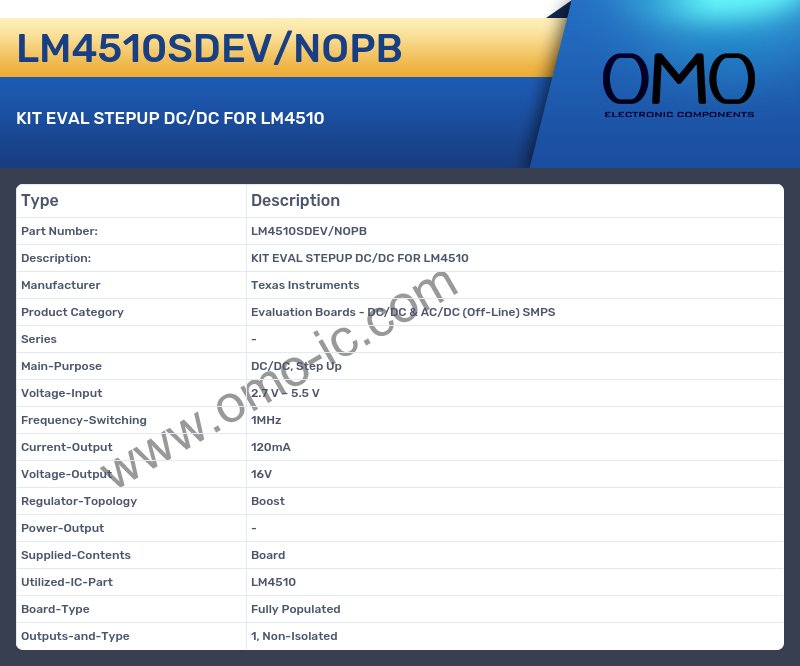 LM4510SDEV/NOPB