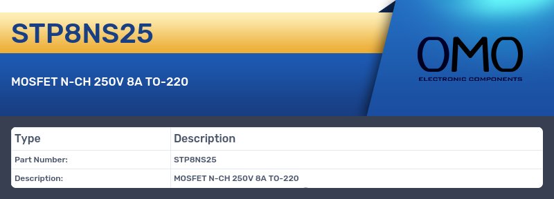 STP8NS25