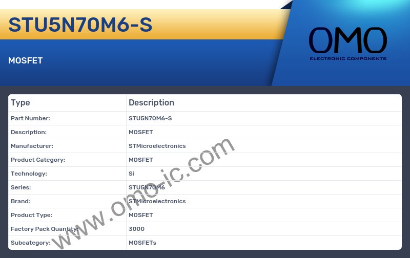 STU5N70M6-S