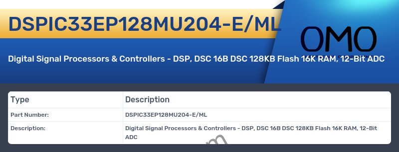 DSPIC33EP128MU204-E/ML