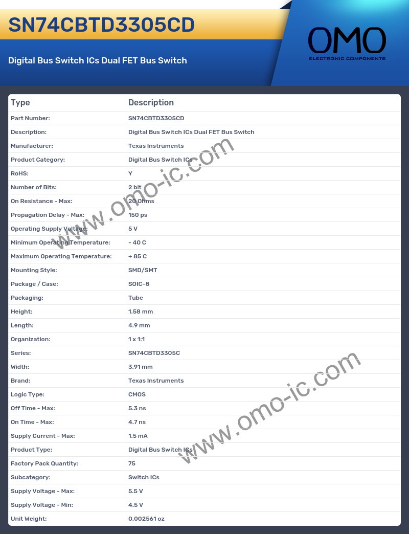 SN74CBTD3305CD